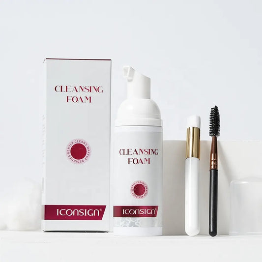 Iconsign: 2023 Foam Kit, Lash & Brow Cleaning Tools