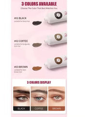 Iconsign 2-in-1 Organic Hybrid Eyebrow & Eyelash Tint Kit  25ml - 6 Weeks Long-Lasting, Professional-Grade, Easy & Safe for Salon & Home Use Iconsign UAE