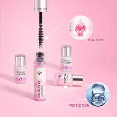 Eyelashes Lift Kit Components - 8-piece set with nourishing solution