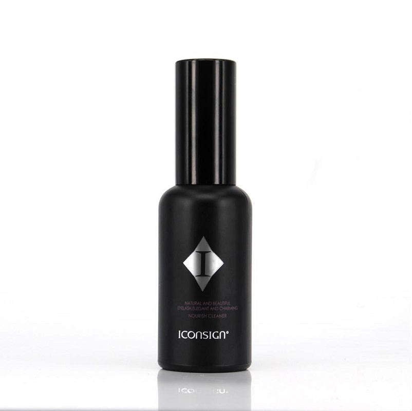 50ml eyelash extension cleanser in spray bottle for gentle daily lash care and makeup removal