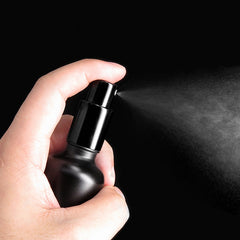 Eyelash extension cleanser applied with soft brush, ideal for daily lash care at home or salon