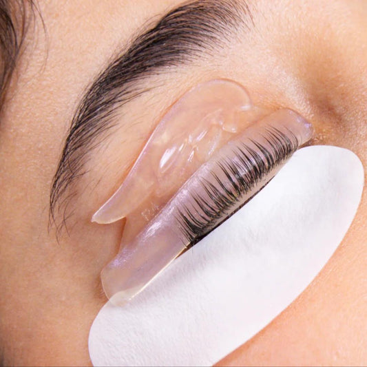 Professional lash lift kit and silicone shields for different lash types