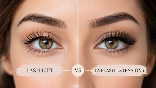 Lash lift vs eyelash extensions