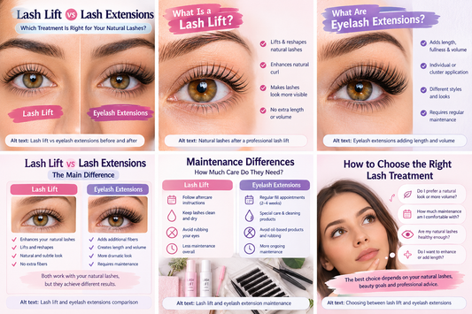 Lash Lift vs Lash Extensions: Which Treatment Is Right for Your Natural Lashes? Iconsign UAE