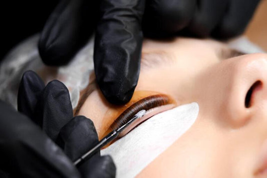 “Different lash lift results based on natural lash types.”