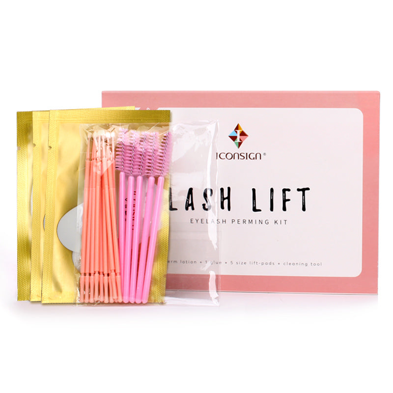 Iconsign Eyelash Perming Kit – Professional Semi-Permanent Lash Lift & Curl Set with Glue, Lotions & Lift Pads Iconsign UAE