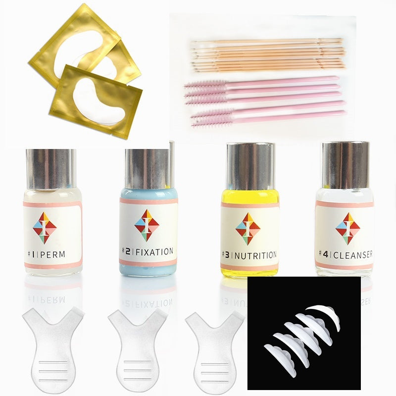 Iconsign Eyelash Perming Kit – Professional Semi-Permanent Lash Lift & Curl Set with Glue, Lotions & Lift Pads Iconsign UAE