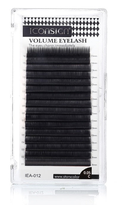 Iconsign Premium Korean Silk Eyelash Extensions – Soft, Lightweight Lash Supplies Iconsign UAE