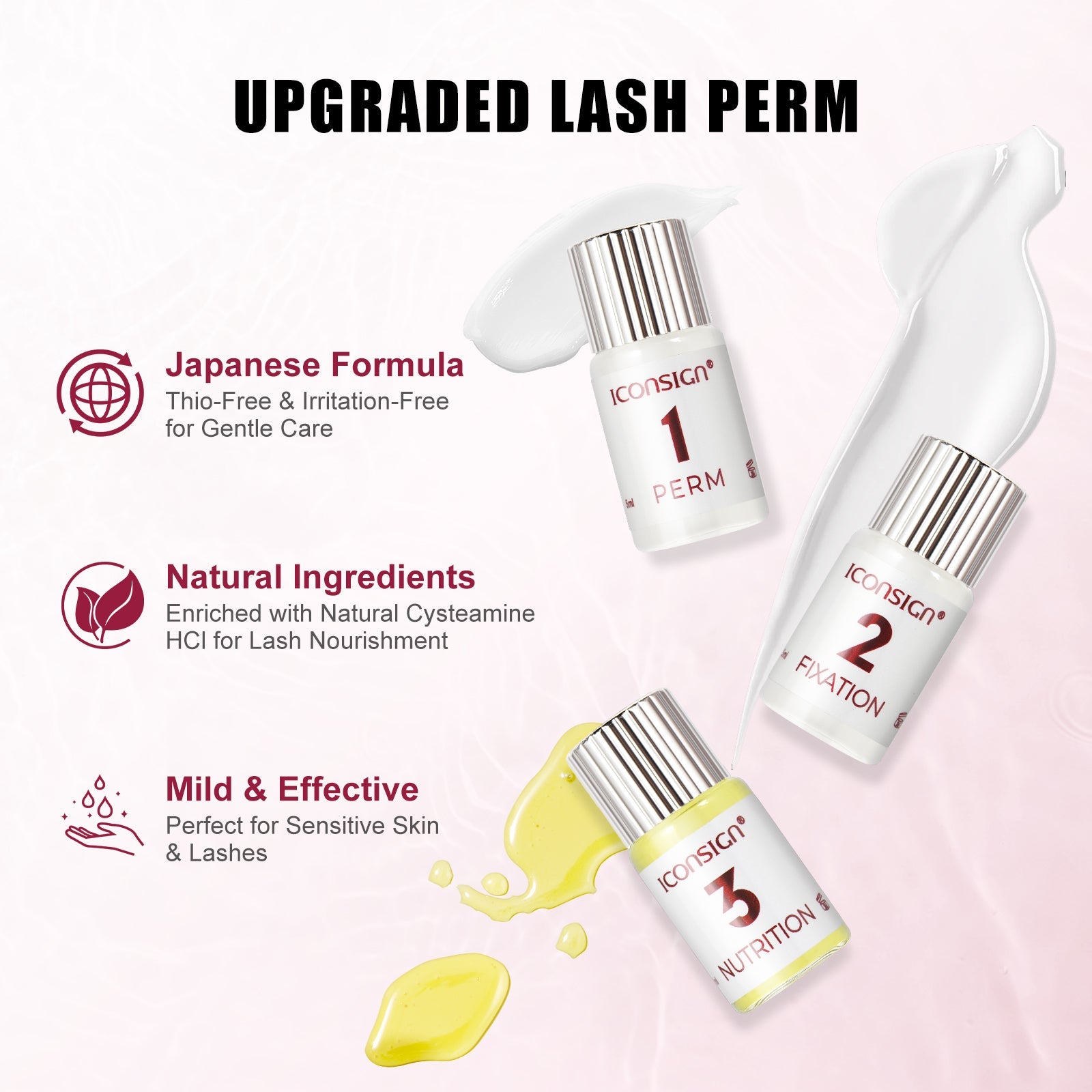 Iconsign Plant Extract Lash Lift Kit – Natural Curl & Lift for Stunning Eyelashes Iconsign UAE