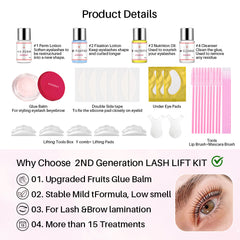Iconsign Eyelash Perming Kit – Professional Eyelash Perm Kit, Multicolor Iconsign UAE