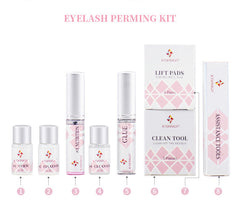ICONSIGN Professional Lash Lift & Brow Lamination Kit - Semi-Permanent Eyelash Perming & Eye Makeup Enhancement Set Iconsign UAE