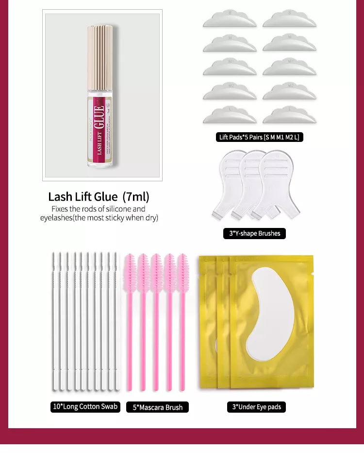 ICONSIGN Professional Lash Lift & Brow Lamination Kit (Red Stripe Edition) Iconsign UAE