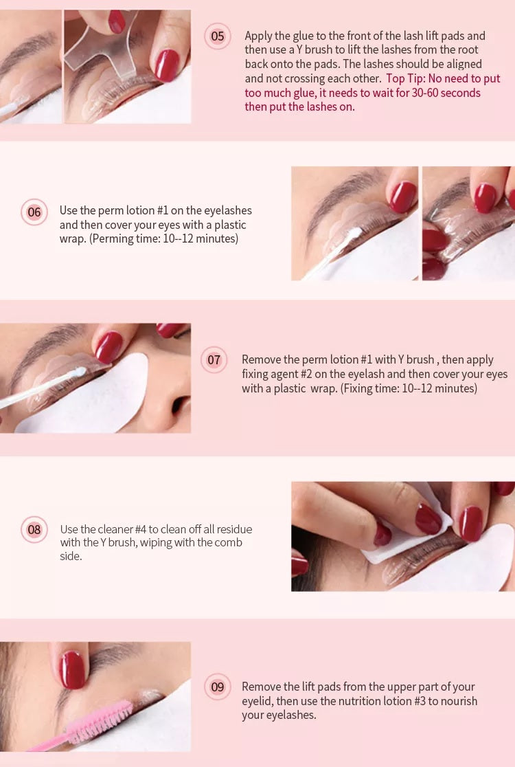 ICONSIGN Professional Lash Lift & Brow Lamination Kit (Red Stripe Edition) Iconsign UAE