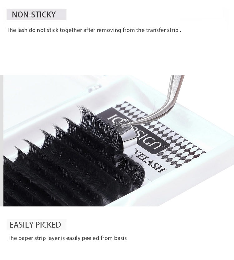 Iconsign Premium Korean Silk Eyelash Extensions – Soft, Lightweight Lash Supplies Iconsign UAE