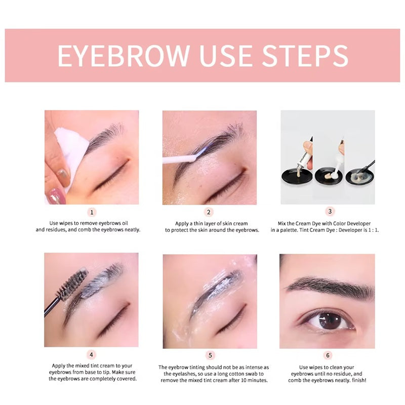 ICONSIGN 2nd Gen Lash & Brow Lift & Tint Kit – Professional Eyelash & Eyebrow Lamination with Balm Glue & 5ml Tint – Black, Brown, Coffee – Long-Lasting, Gentle Formula with tools Iconsign UAE