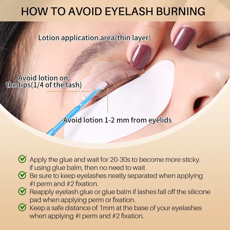 ICONSIGN 2nd Gen Lash & Brow Lift & Tint Kit – Professional Eyelash & Eyebrow Lamination with Balm Glue & 5ml Tint – Black, Brown, Coffee – Long-Lasting, Gentle Formula with tools Iconsign UAE