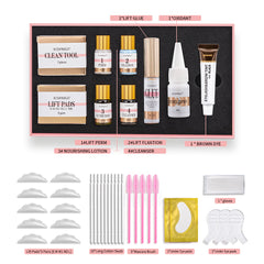 Iconsign Professional Lash Lift and Eyebrow Tint Kit – Semi-Permanent Eyelash Perming & Brow Dye Coloring Set for Salon & Home Use Iconsign UAE