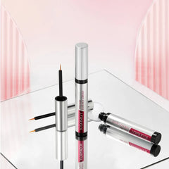 Eyelash Growth Serum with soft brush applicator – gentle lash serum for longer lashes and fuller brows, ideal for daily use
