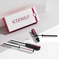 Iconsign Eyelash Essence Liquid and Raincoat Liquid 2-in-1 Set – Lash Growth Serum & Waterproof Sealant