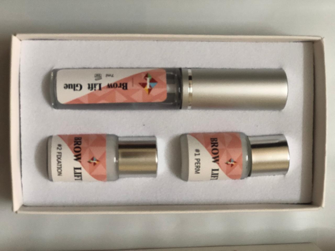 Iconsign Eyebrow Lamination Kit – Professional Brow Lift Set with #1 Perm, #2 Fixation & Brow Glue for Feathered Wild Brows Iconsign UAE