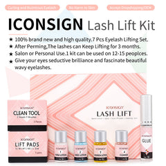 Iconsign Professional Eyelash Lift Kit - Affordable Lash Perming & Semi-Permanent Curler Set Iconsign UAE