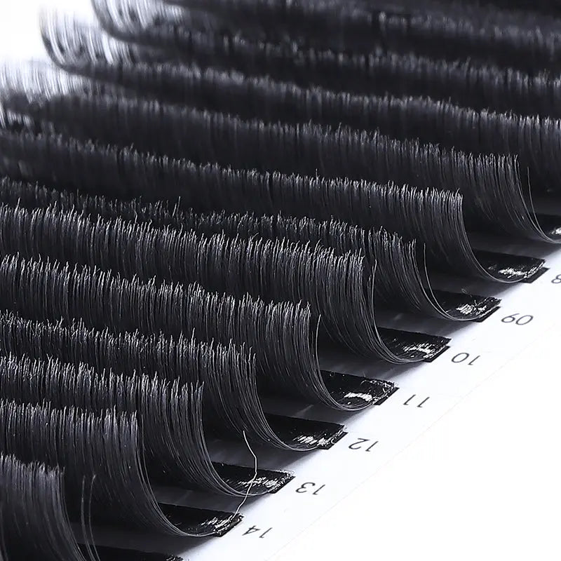 Professional quality Korean eyelash extensions for salon use