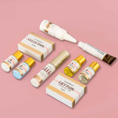 ICONSIGN Professional Lash Lift and Brow Tint Kit – Semi-Permanent Eyelash Perm & Eyebrow Color Dye Set