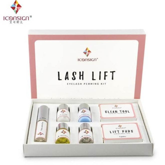 ICONSIGN ESSNS Lash Lift Kit - Professional Lash Perming for Eyelash Grooming, Lashlifting, and Feathered Eyebrows - Clear Iconsign UAE