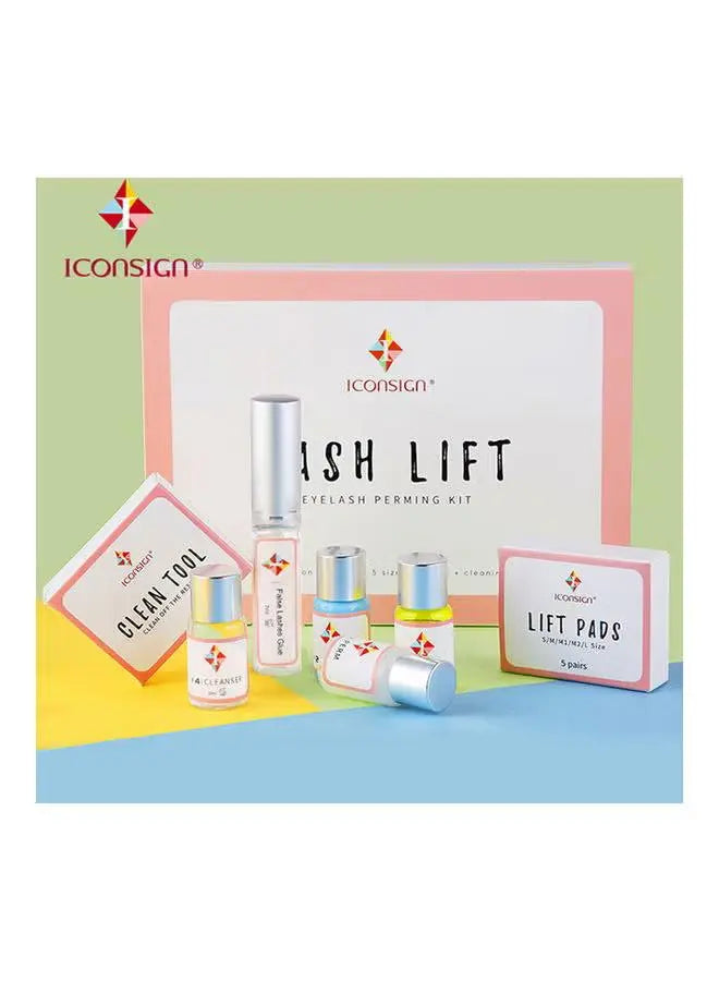 Iconsign Eyelash Lifting Perm Kit  Set | Lash Lift Eyelash Perming Kit | Salon-Quality Lash Lift with Tools Iconsign UAE