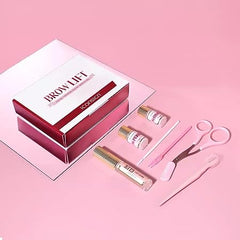 Professional eyebrow lamination kit for creating full, laminated eyebrows at home, ideal for sensitive skin and eyebrow lamination in Dubai.