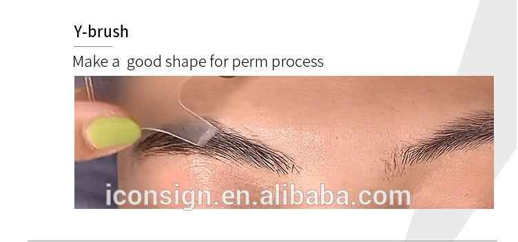 Iconsign Eyebrow Lamination Kit – Professional Brow Lift Set with #1 Perm, #2 Fixation & Brow Glue for Feathered Wild Brows