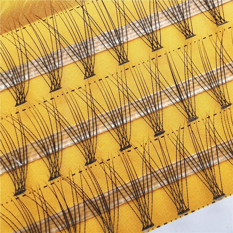 Nesura Individual Eyelash Clusters Box – 60 Clusters DIY Grafted Volume Lashes (8mm - 13mm) Iconsign UAE