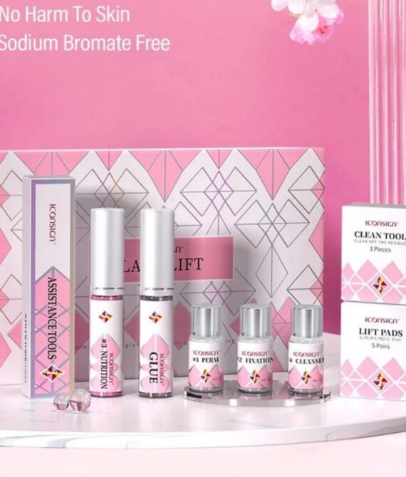 Eyelashes Lift Kit – 5-Minute Perming & Lifting Solution with Nutrition for Long-Lasting Lash Volume