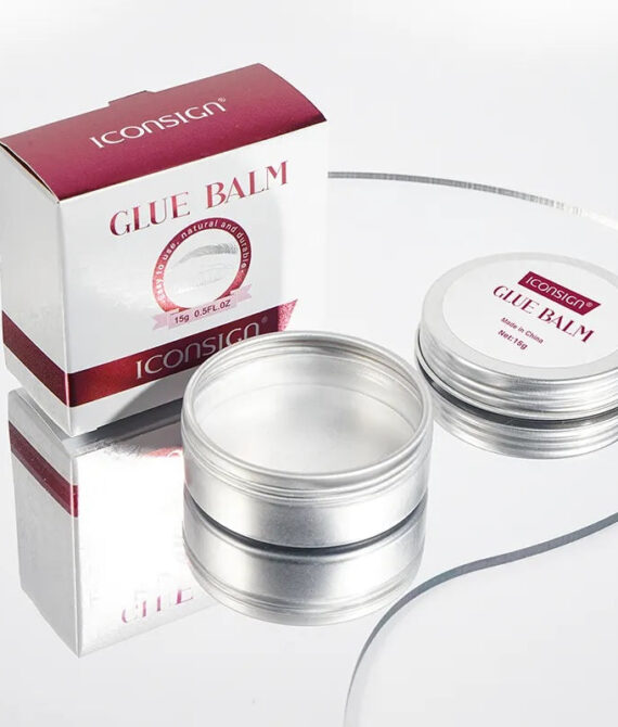 Eyelash Glue Perm Essential – Quick-Drying Lash Lift Adhesive for Strong Lifting, Eyelash & Eyebrow Perm with Brush Pads Kit