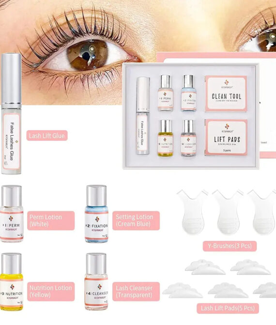 Eyelash Lift – Professional-Grade Lifting Perm Kit Set for Salon-Quality Volume and Curl, Ideal for Beginners and Experts Seeking Stunning Lash Transformations