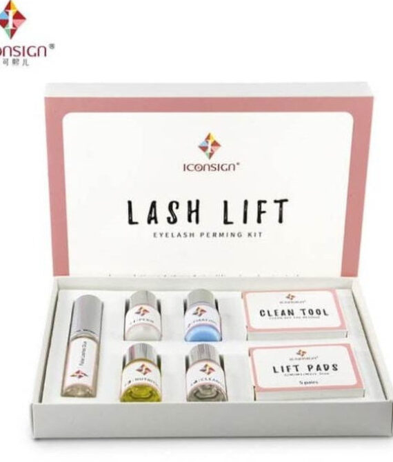 ICONSIGN ESSNS Lash Lift Kit – Professional Lash Perming for Eyelash Grooming, Lashlifting, and Feathered Eyebrows – Clear